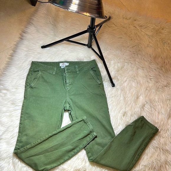 Vineyard Vines Pants Womens 4 Green Khaki Casual Slacks Preppy Ladies - Picture 2 of 10